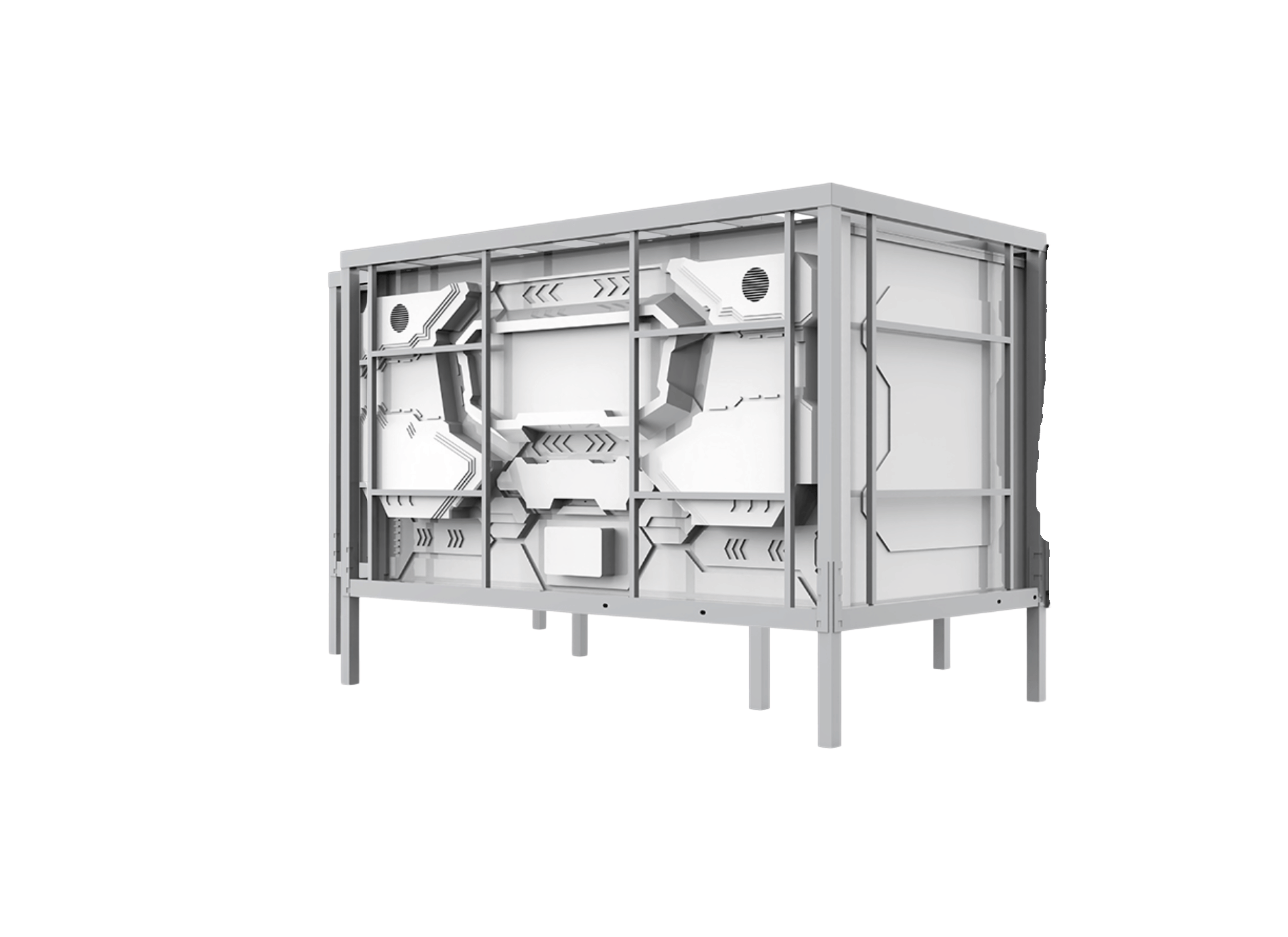 Heading Single Bed Transverse Cabin