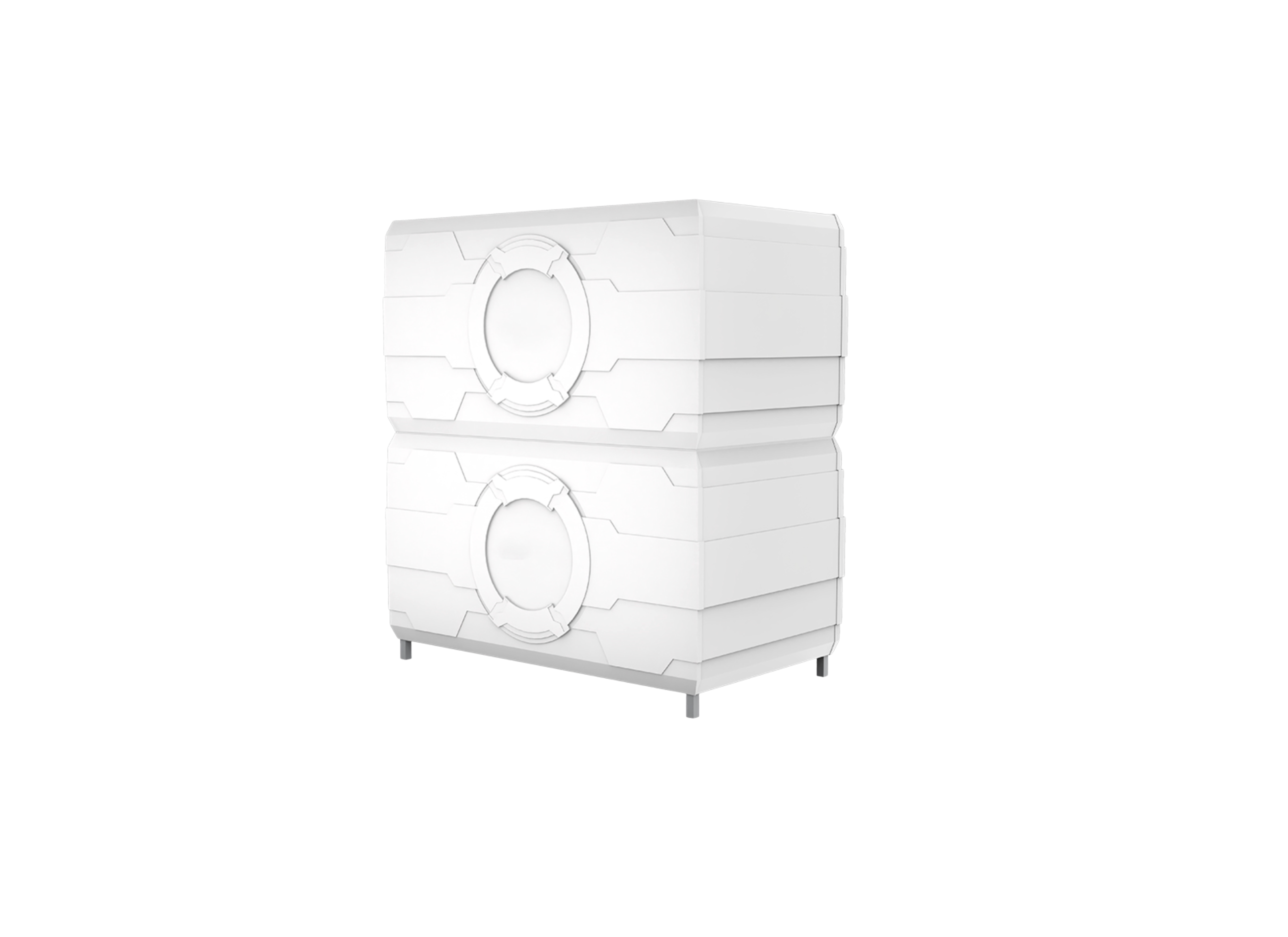 Heading Double Bed Transverse Cabin