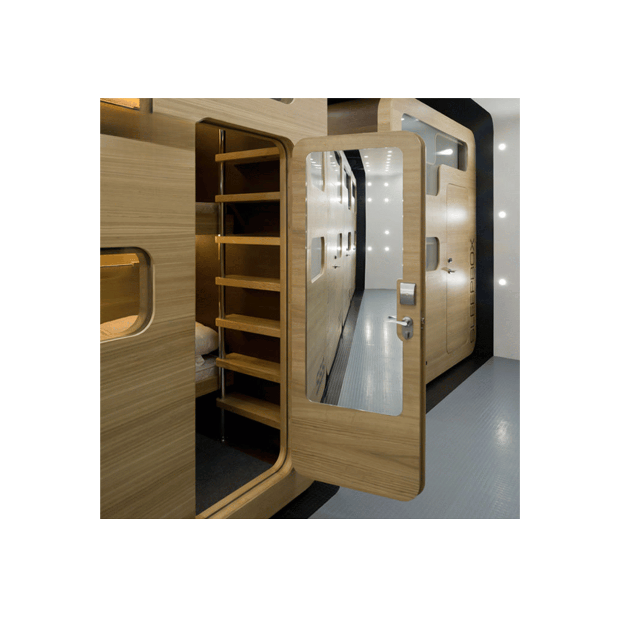 MOSCOW TOWER SLEEPING BOX/PODS