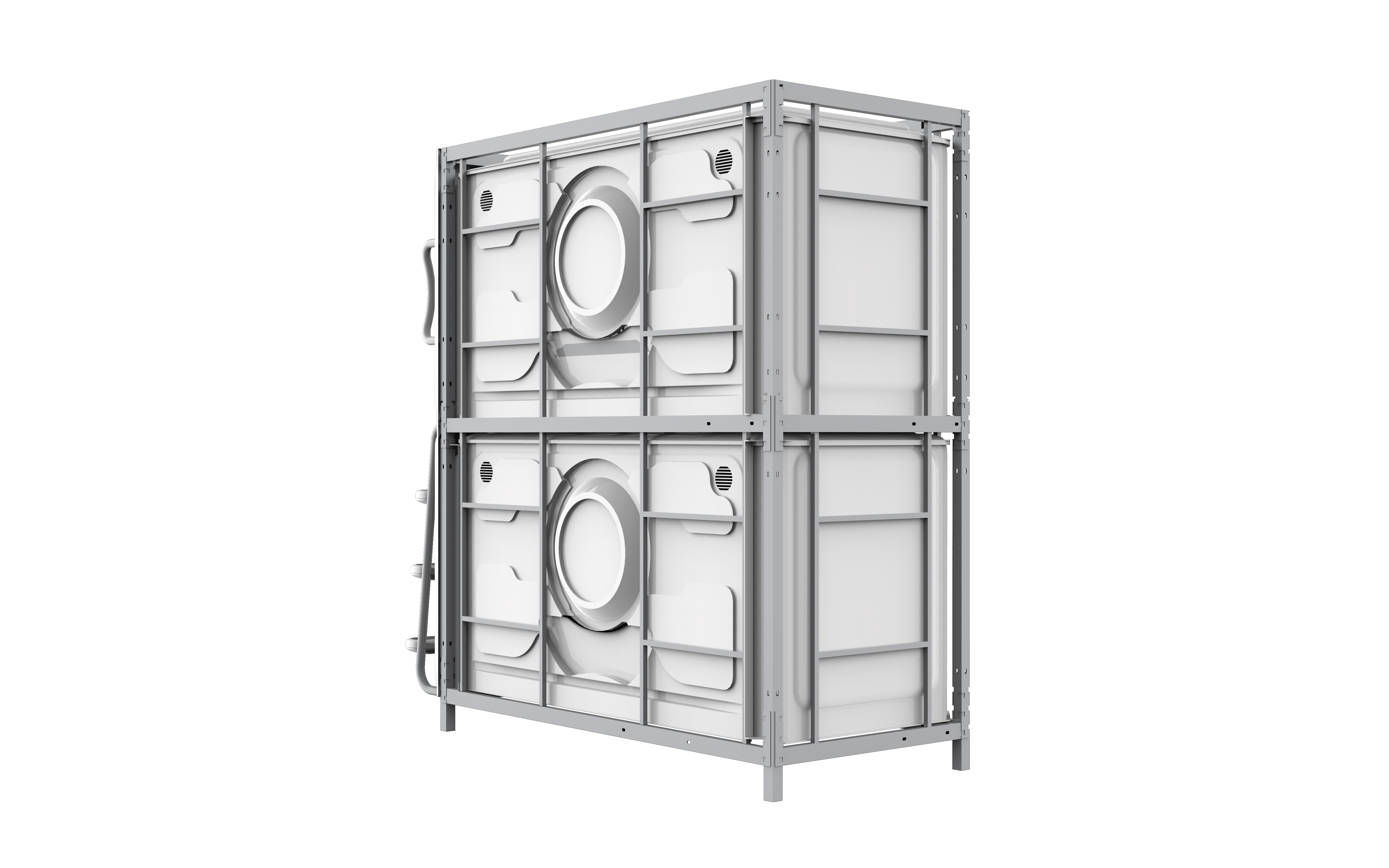 Vertical Double Bed Cabin/Pod