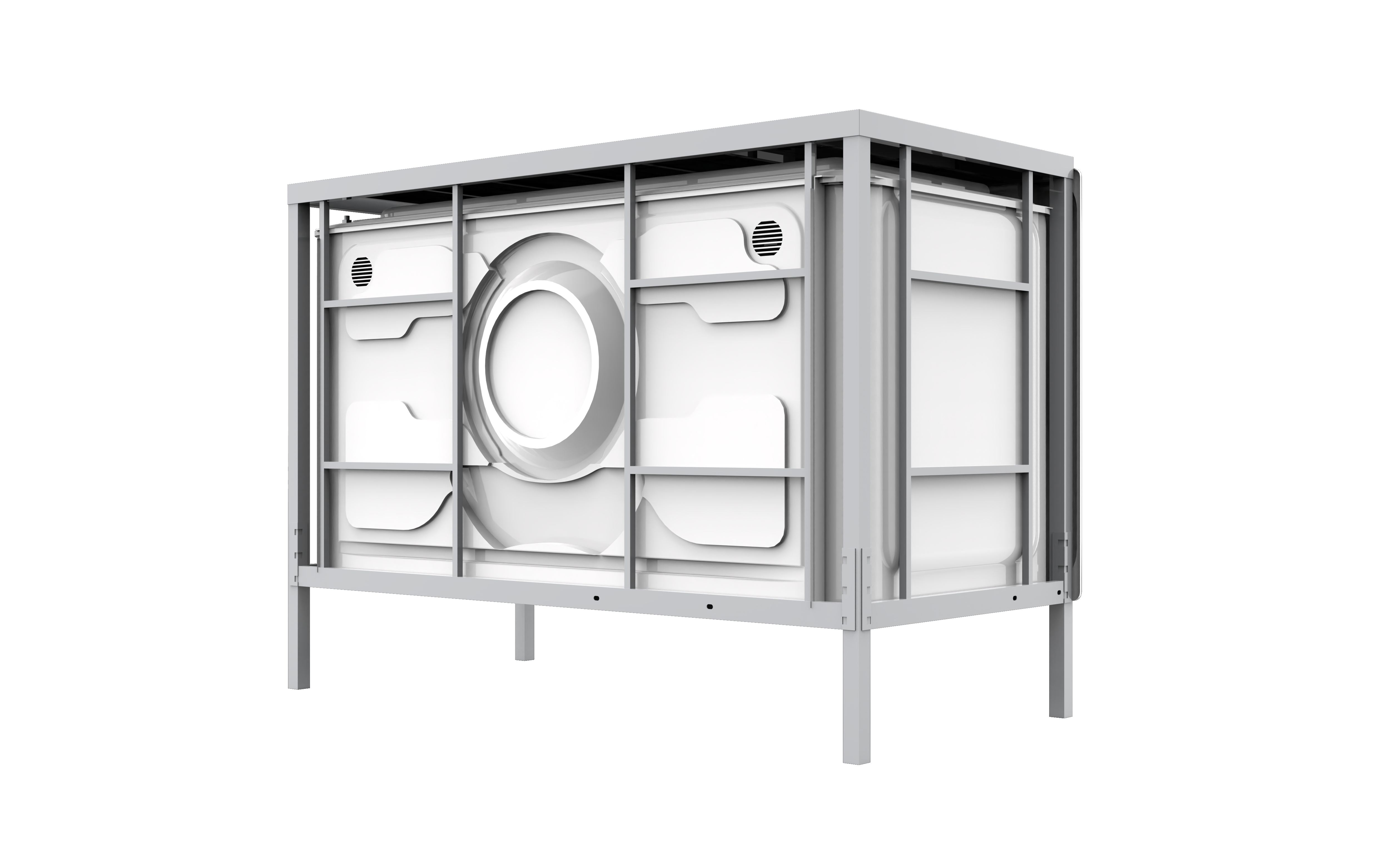 Single Bed Vertical Cabin/Pod