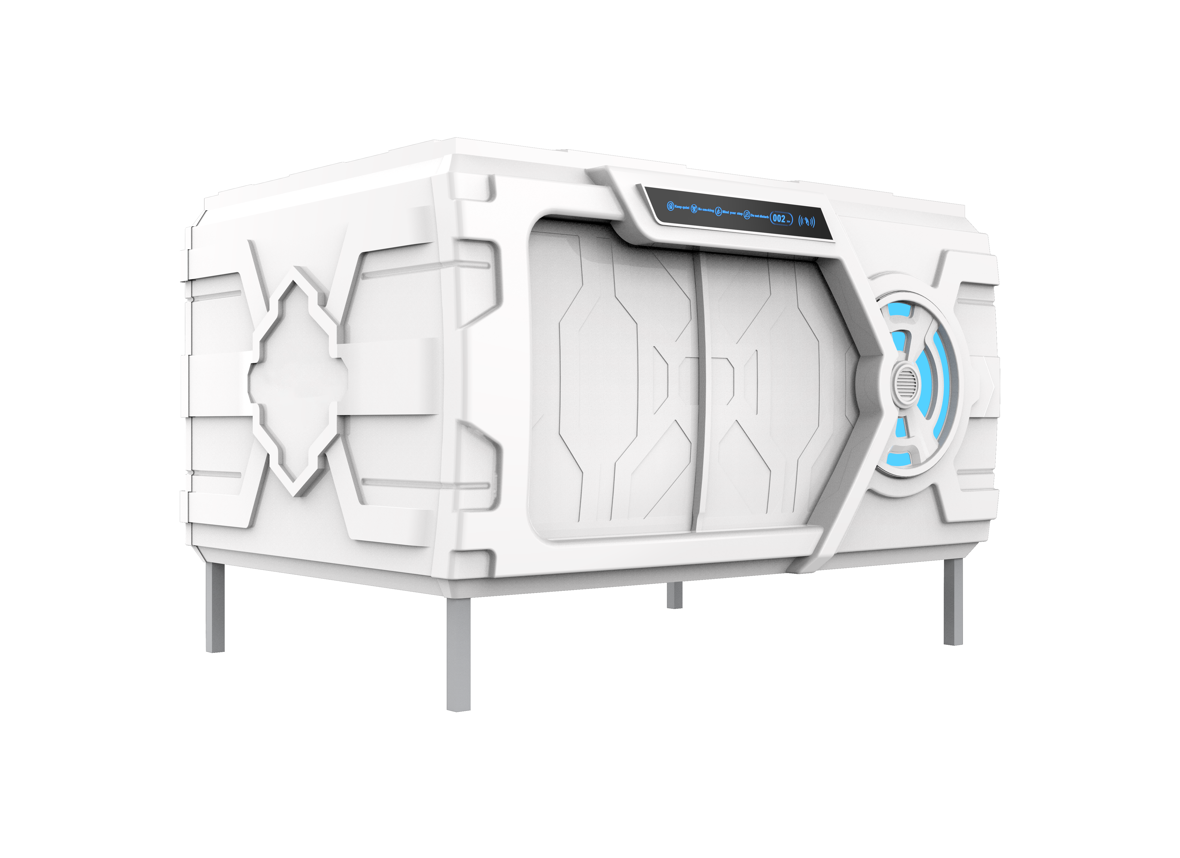 Single Bed Transverse Cabin/pod