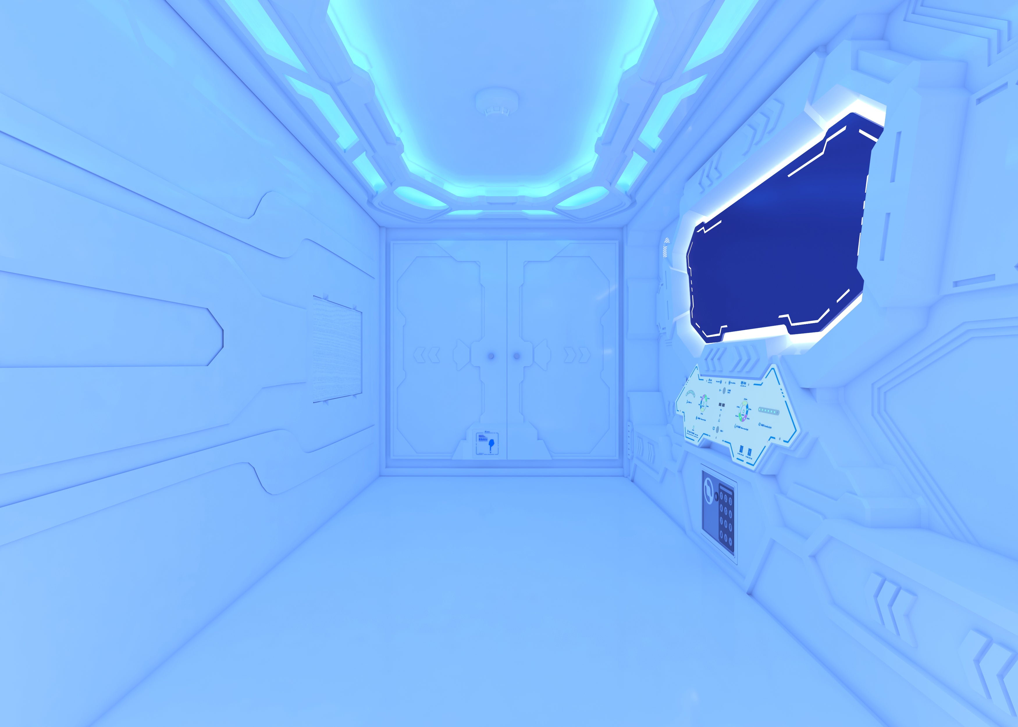 Single Bed Cabin/Pod, 2 meter long, 2.2 meter high