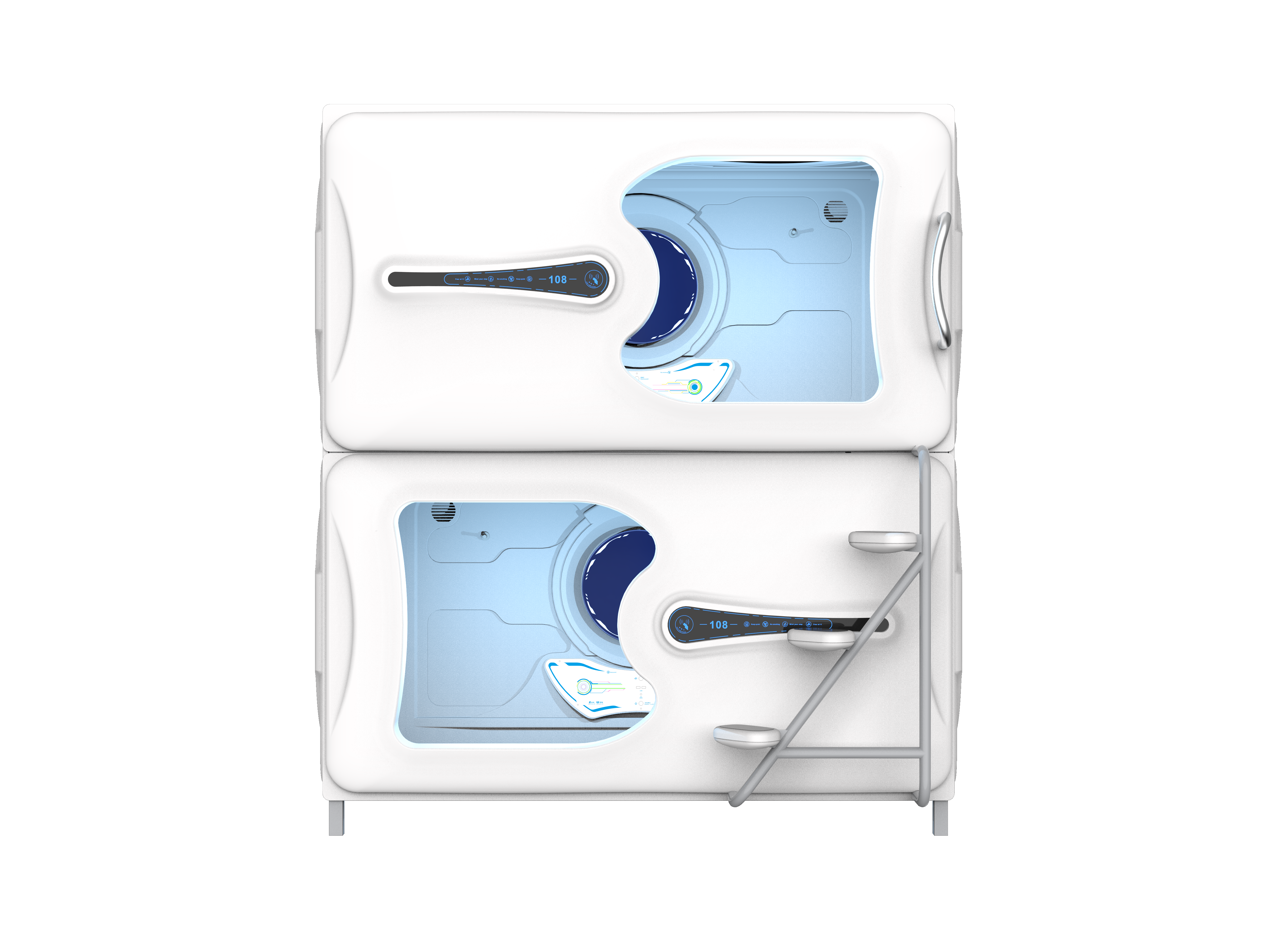 Double Bed Transverse Cabin/Pod