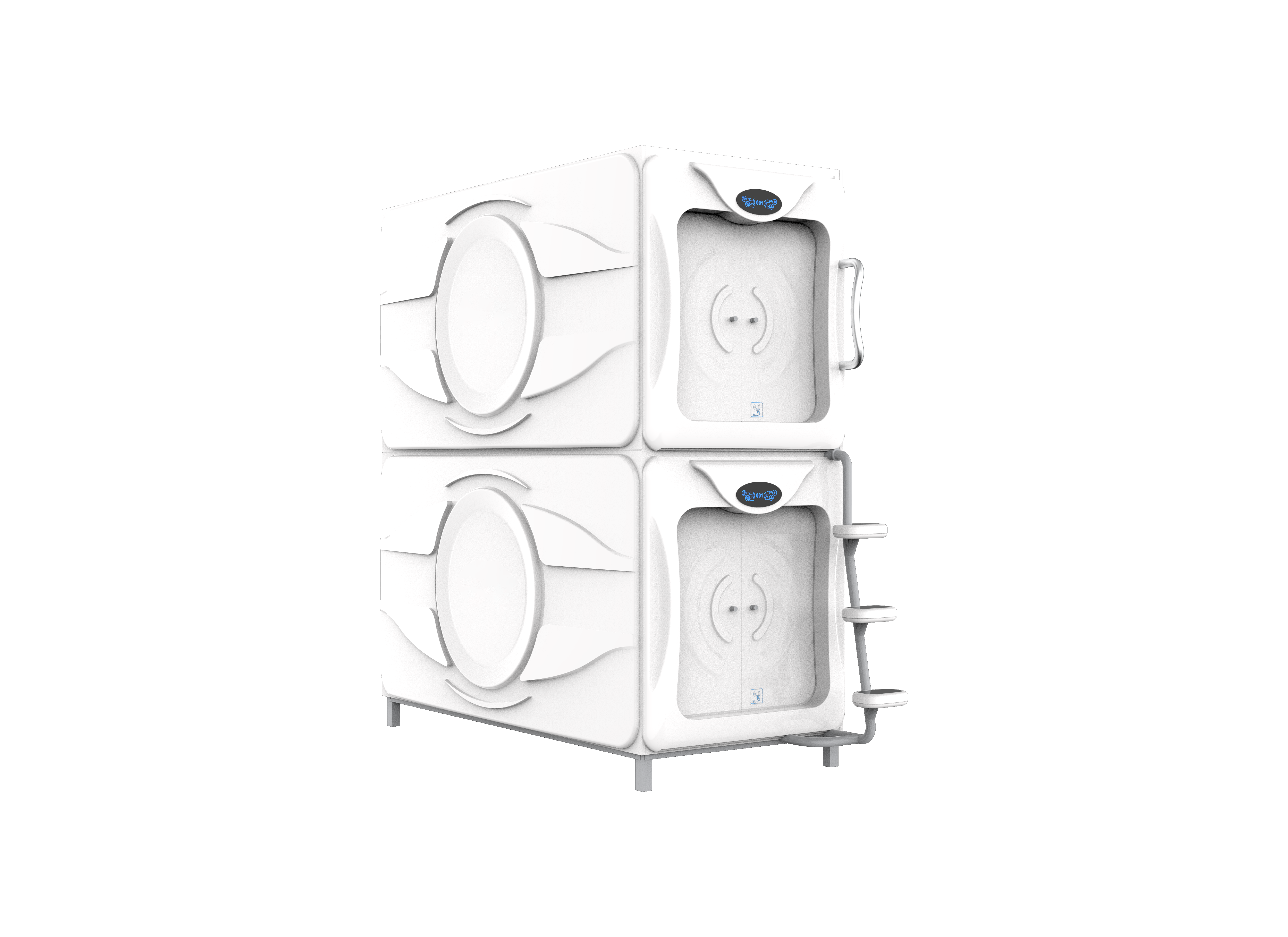 Vertical Double Bed Cabin/Pod