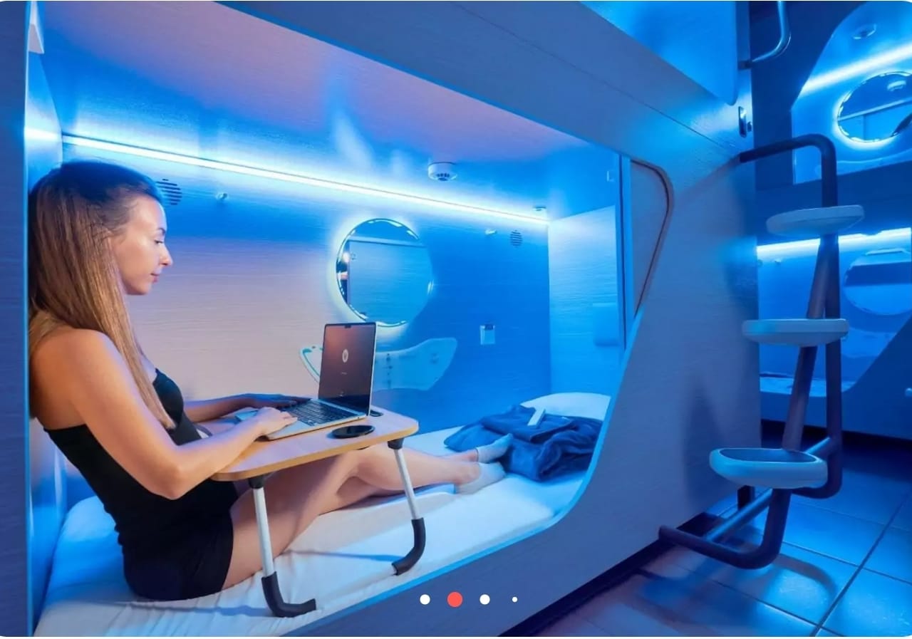 Single capsule bed-Vertical