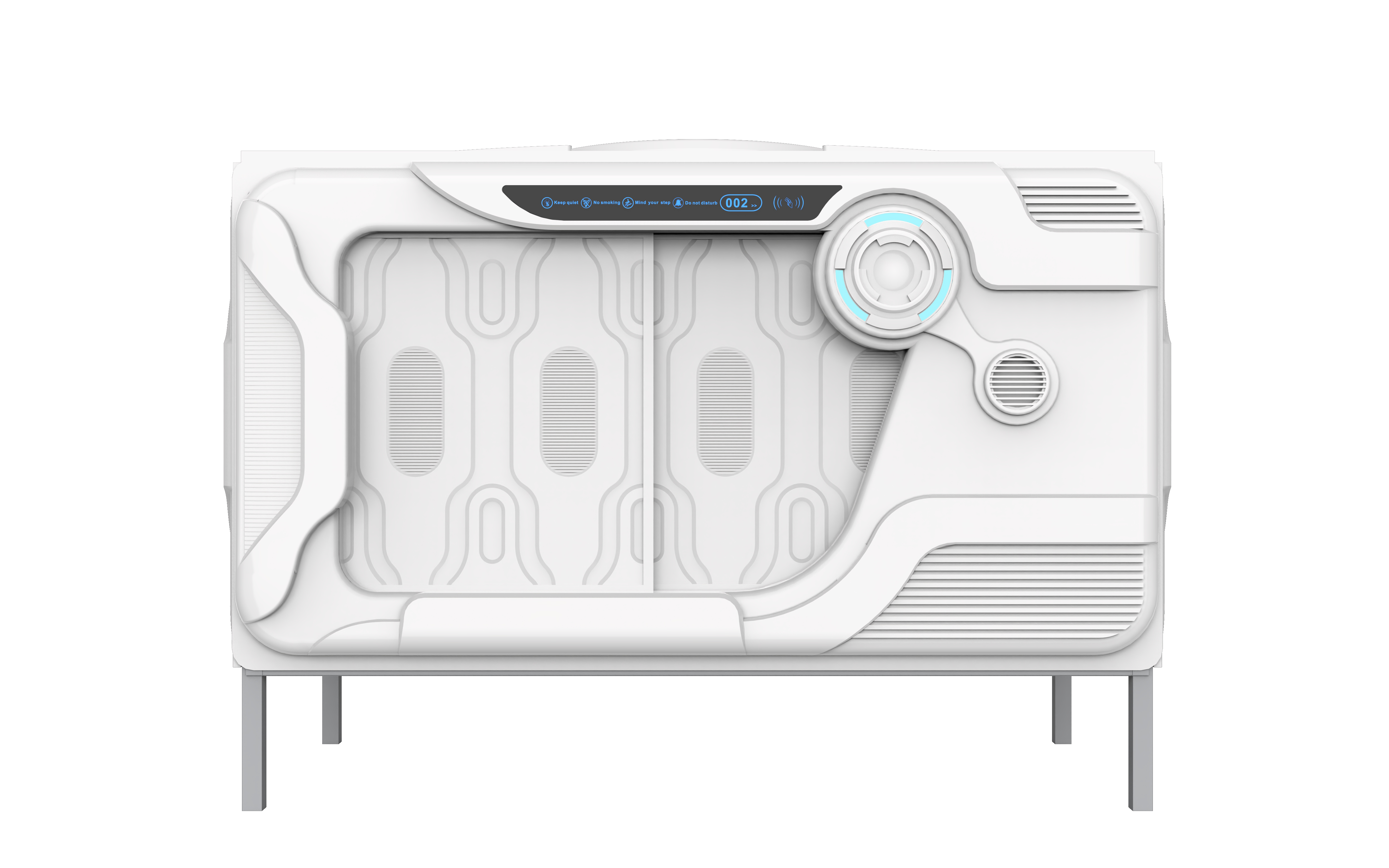 Single capsule bed-Vertical