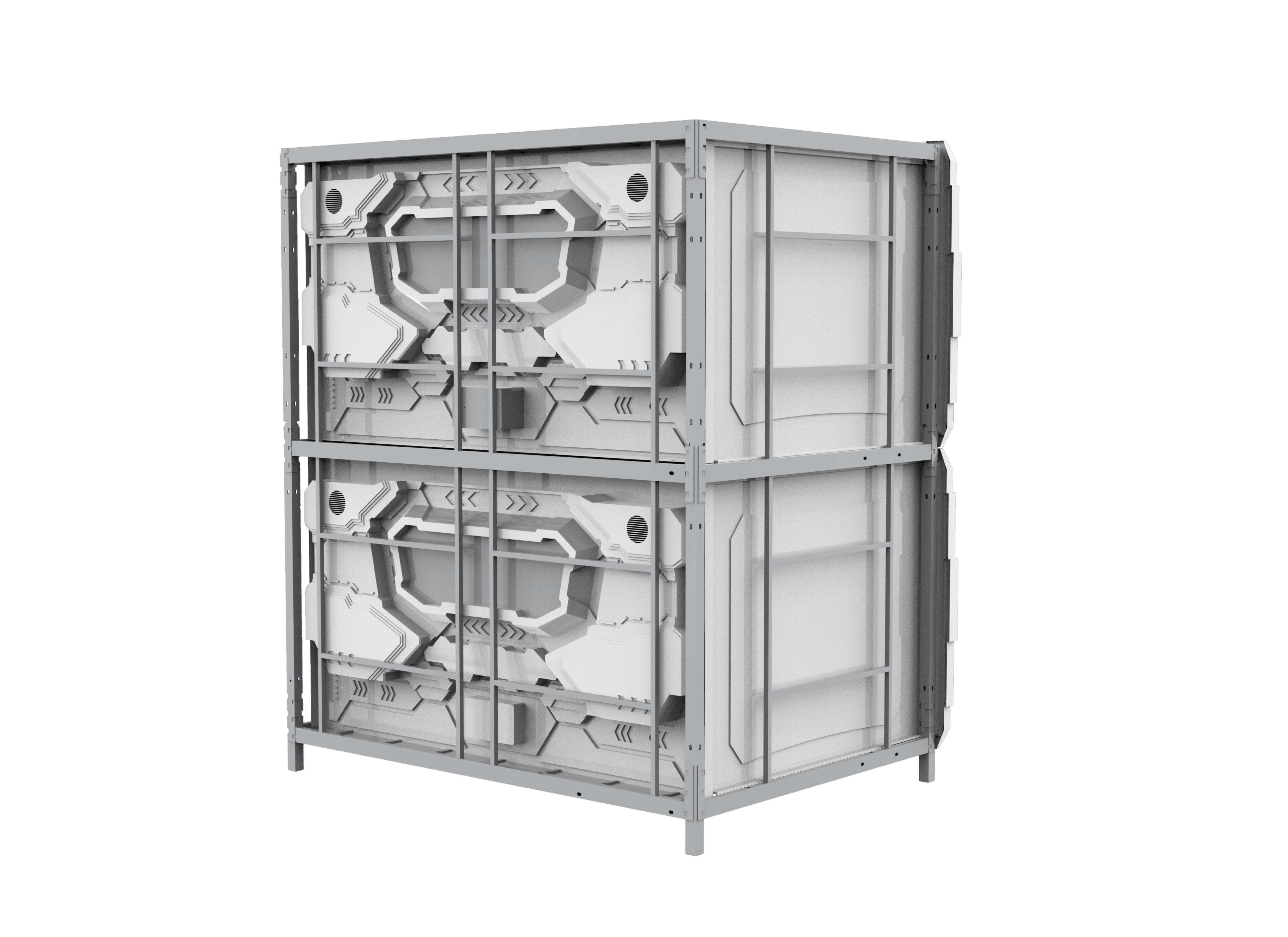 Heading Double Bed Transverse Cabin