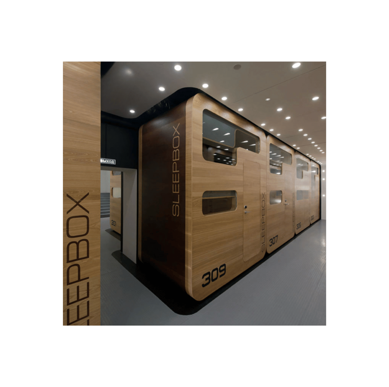 MOSCOW TOWER SLEEPING BOX/PODS