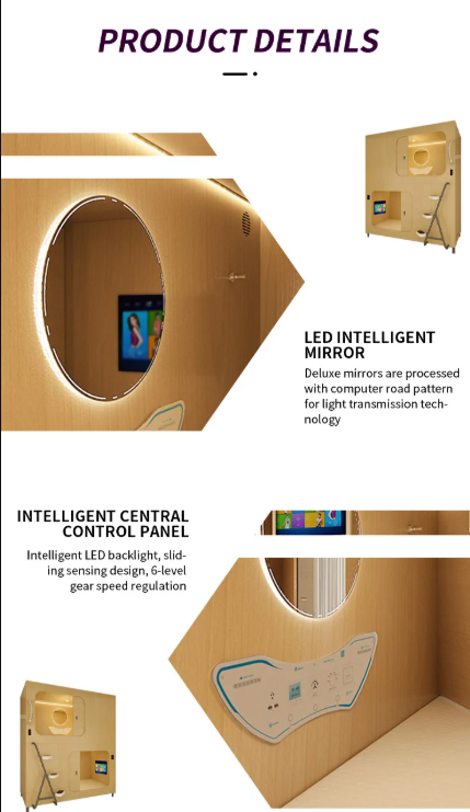 Japanese Luxury Sleeping Pods |  Bunk Beds