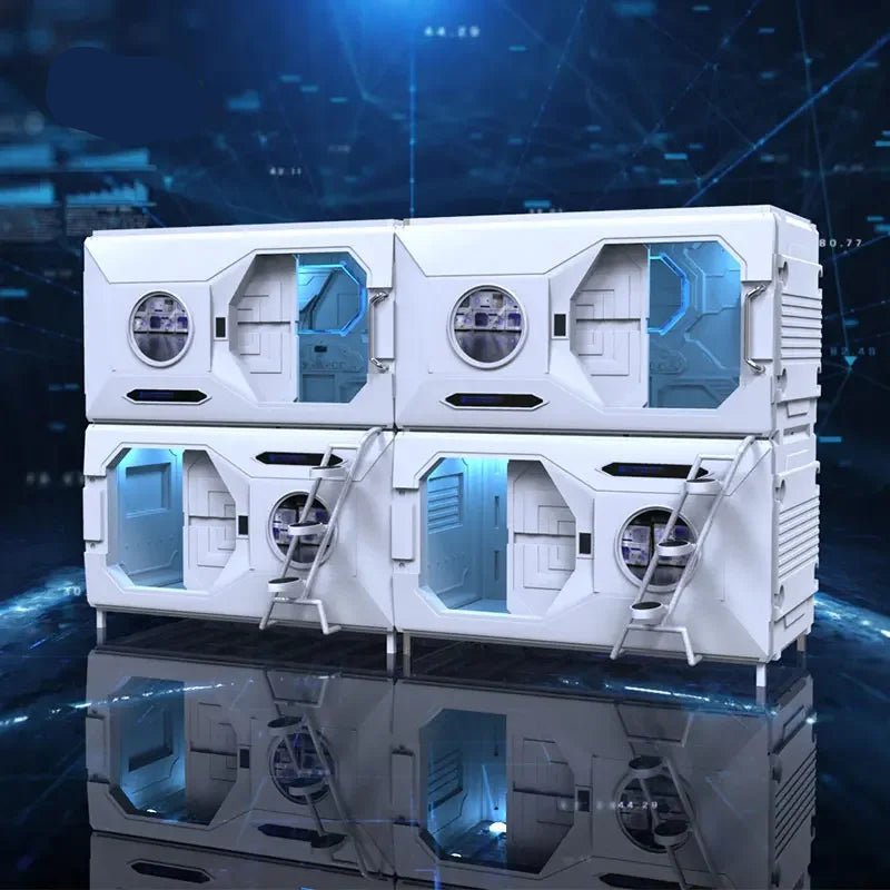 Hot Sale | ABS Fireproof Capsule Bed Single & Double | Soundproof