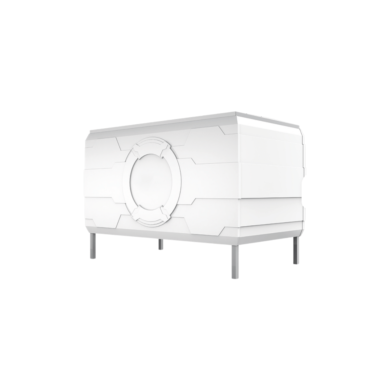 Heading Single Bed Transverse Cabin