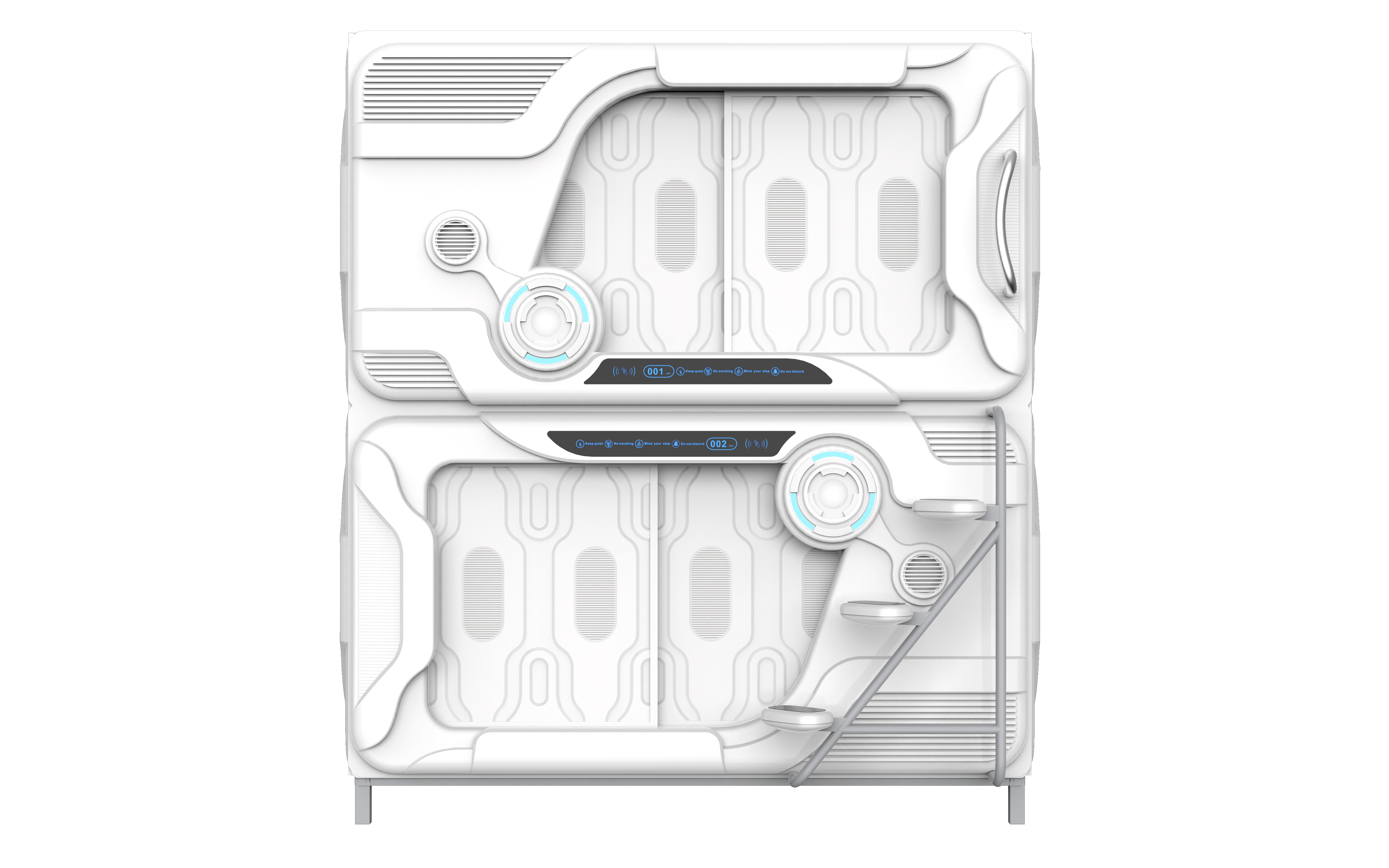 Double Bed Transverse Cabin/Pod