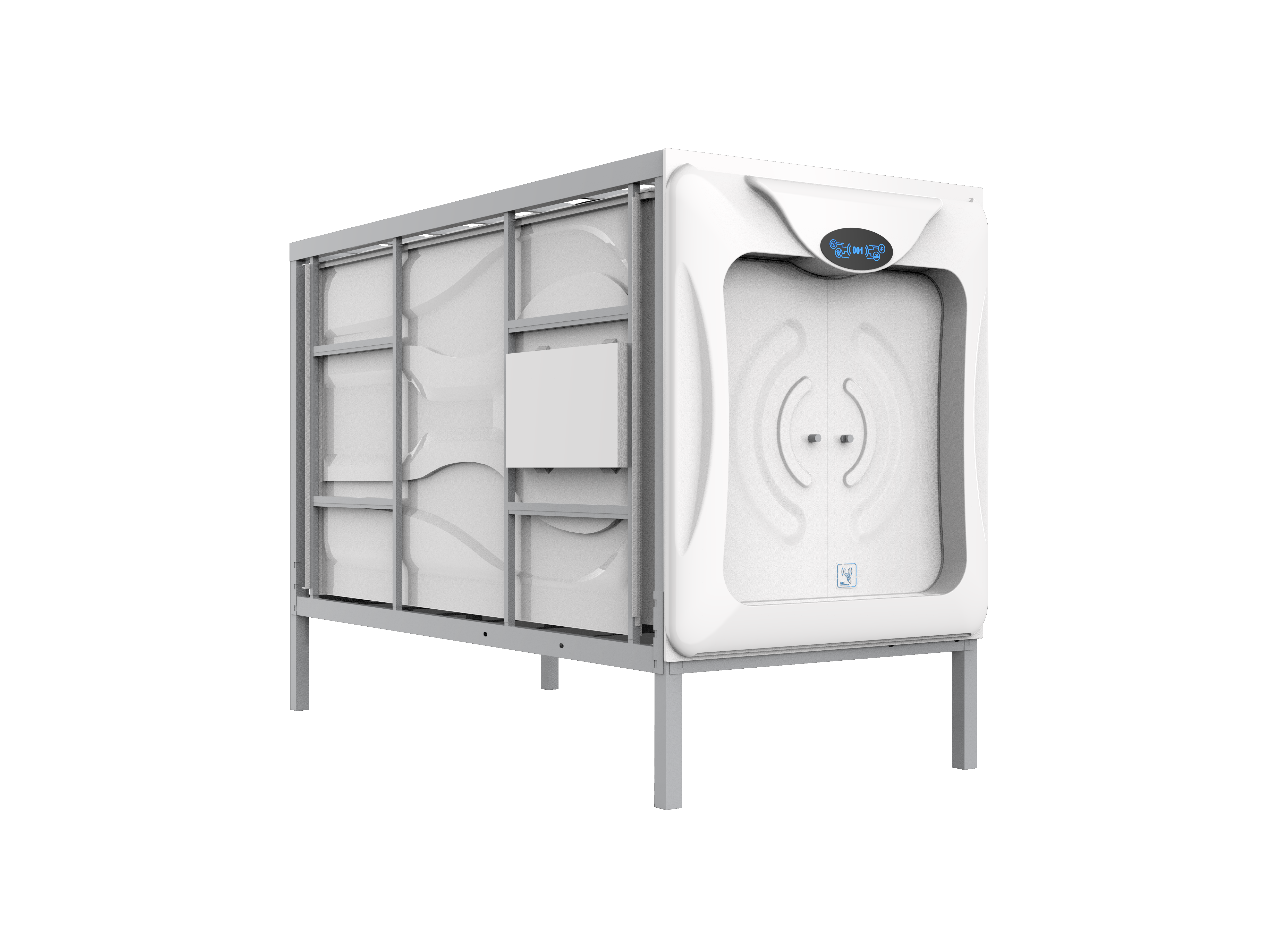 Single Bed Vertical Cabin/Pod