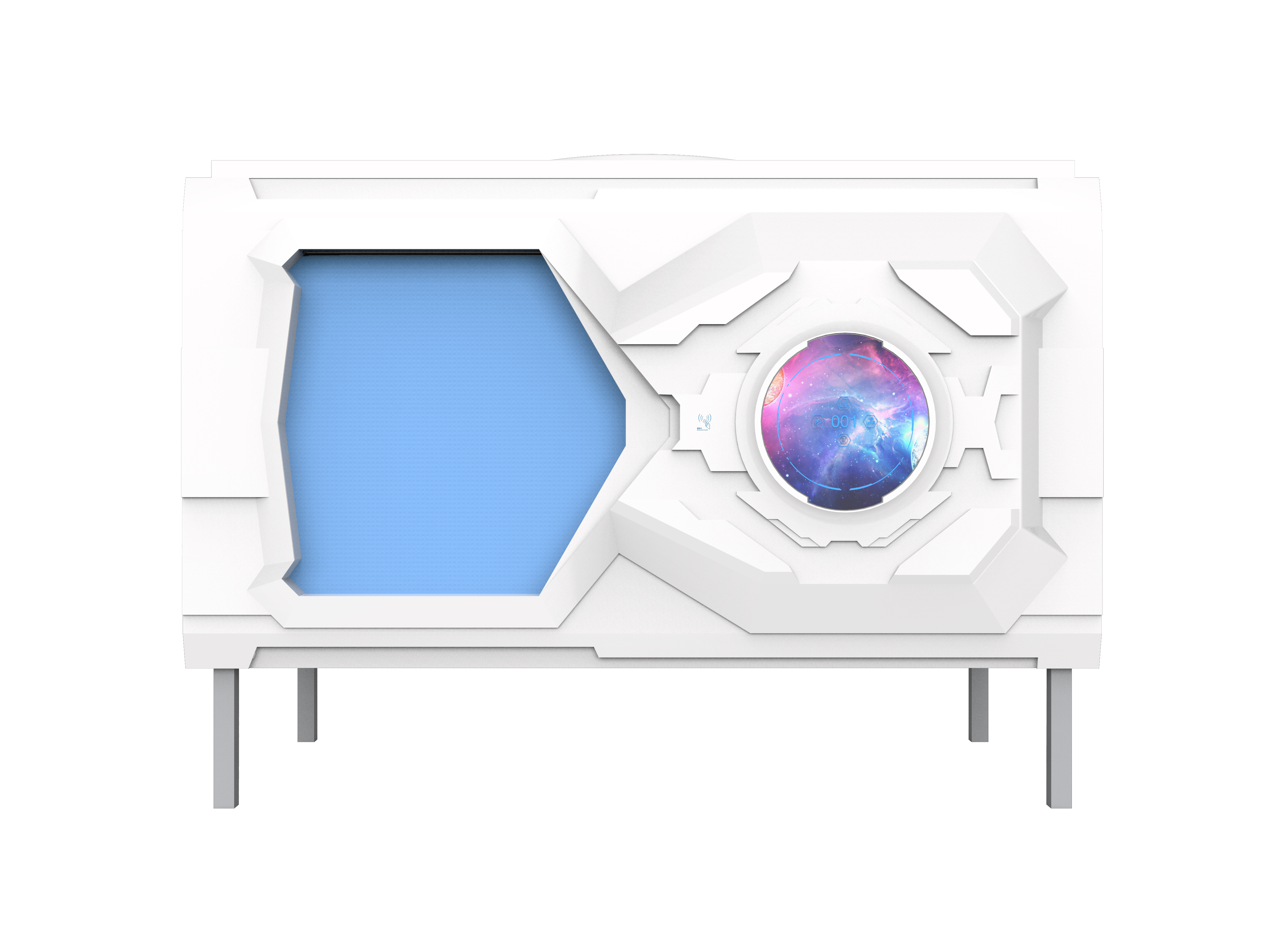 Single Bed Cabin/Pod, 2 meter long, 2.2 meter high