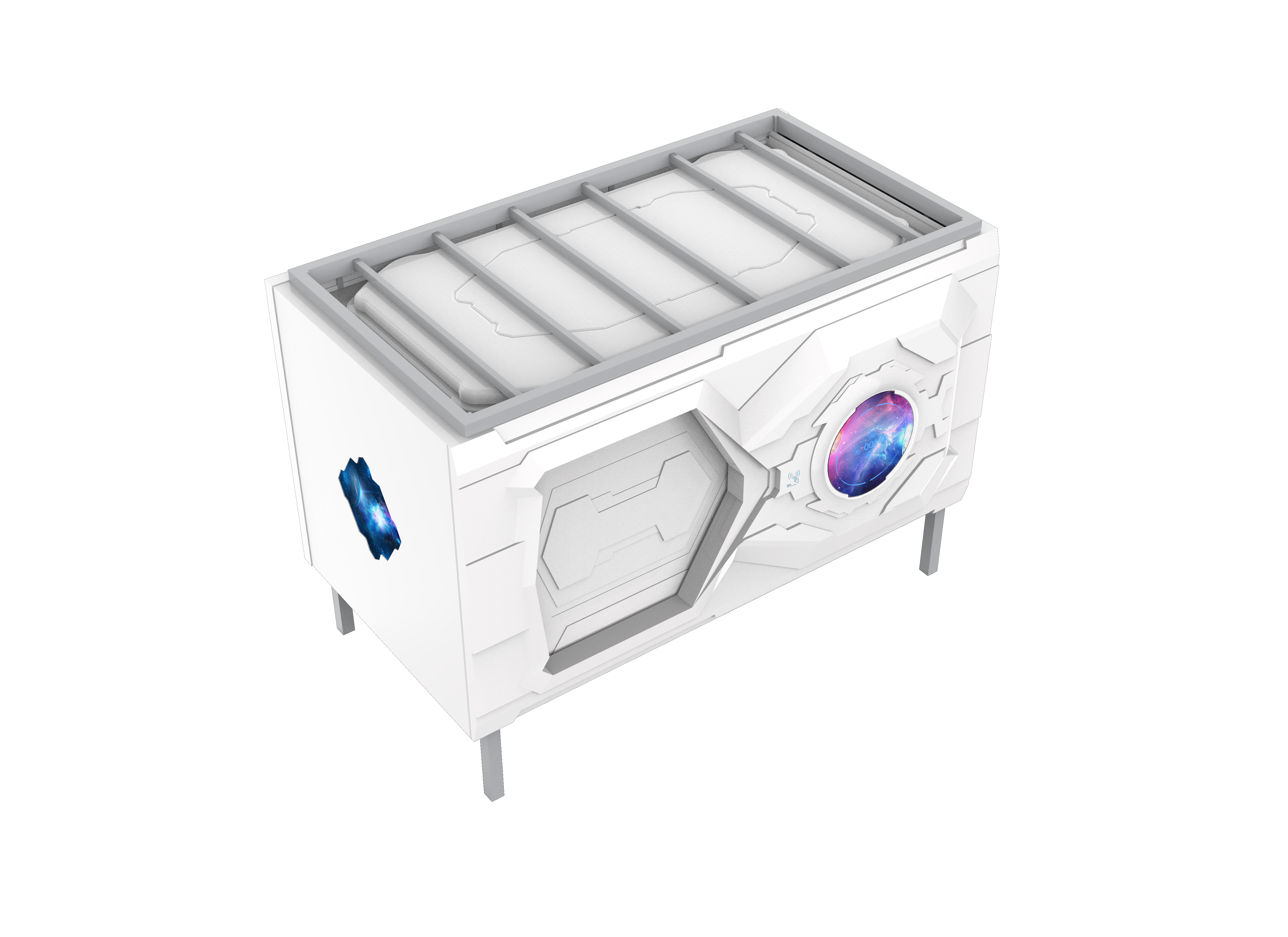 Single Bed Cabin/Pod, 2 meter long, 2.2 meter high