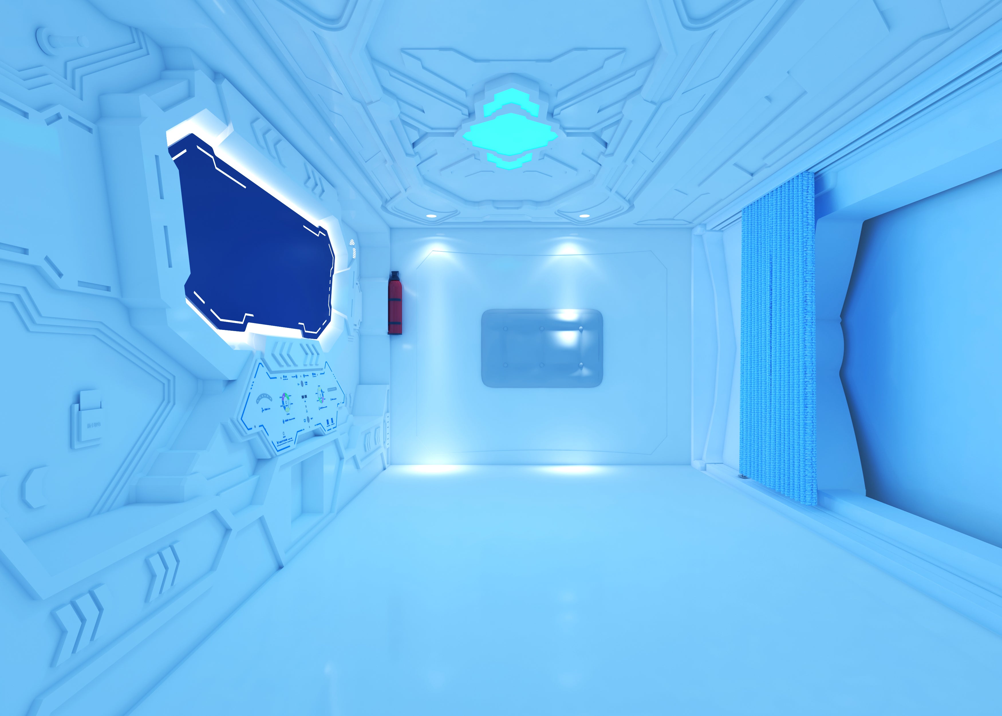 Double Bed Transverse Cabin/Pod