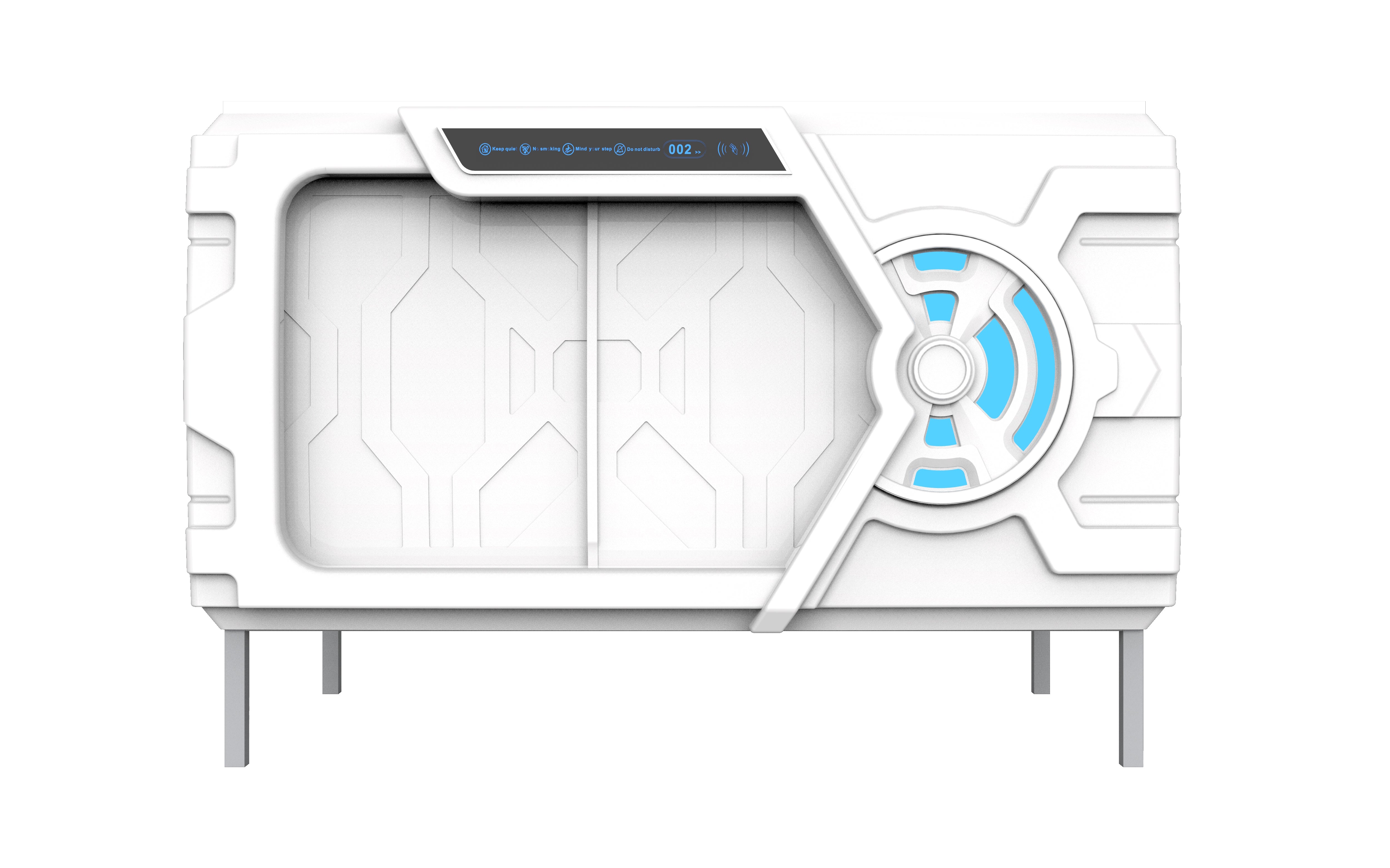 Single Bed Transverse Cabin/pod