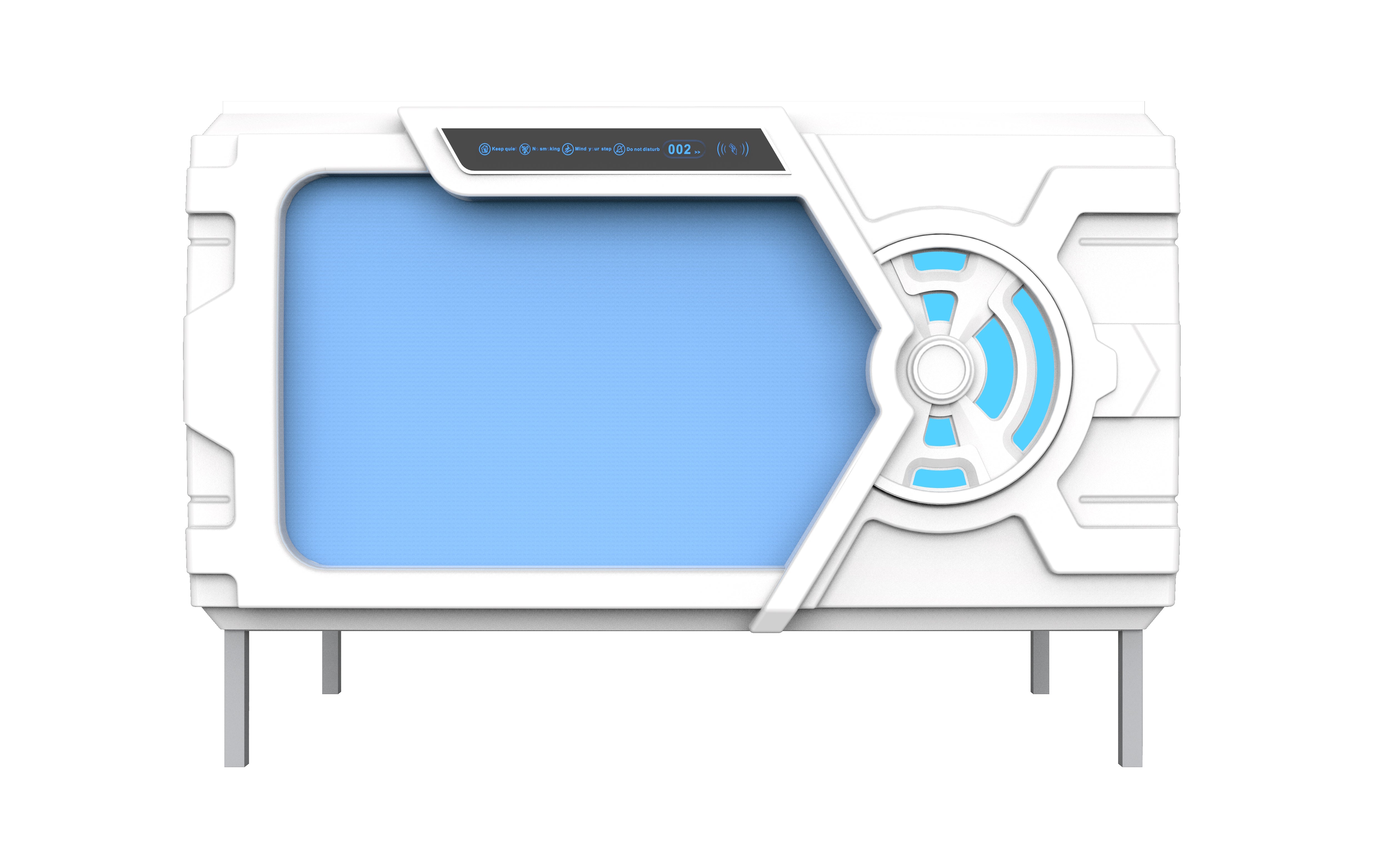 Single Bed Transverse Cabin/pod