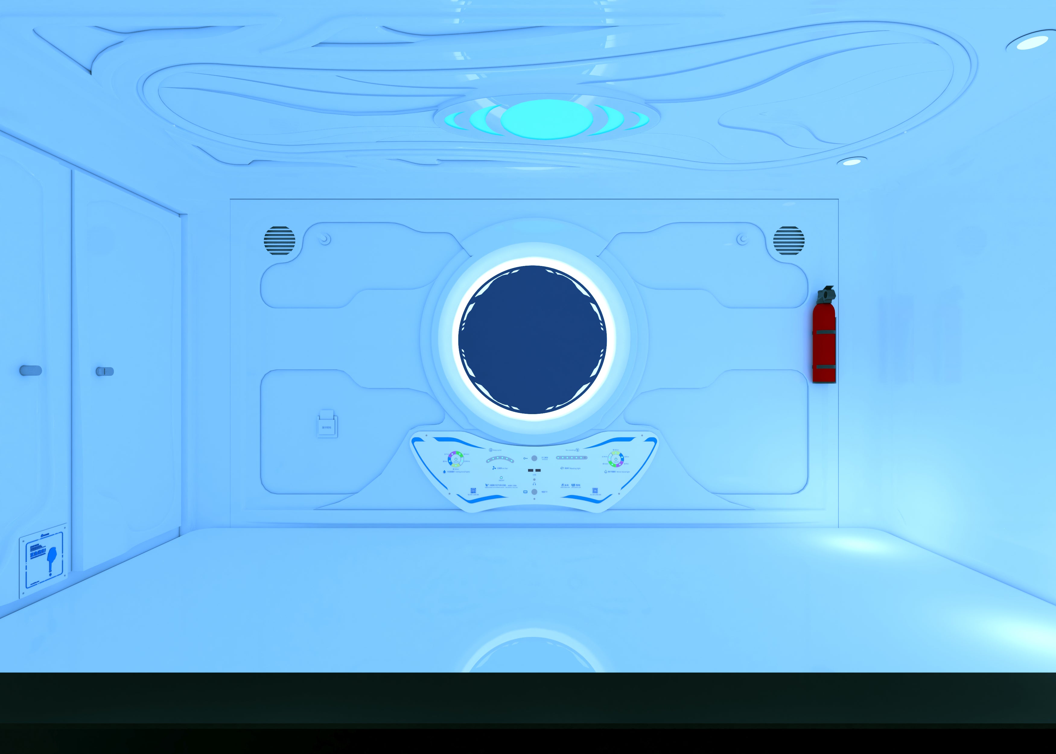 Single Bed Vertical Cabin/Pod