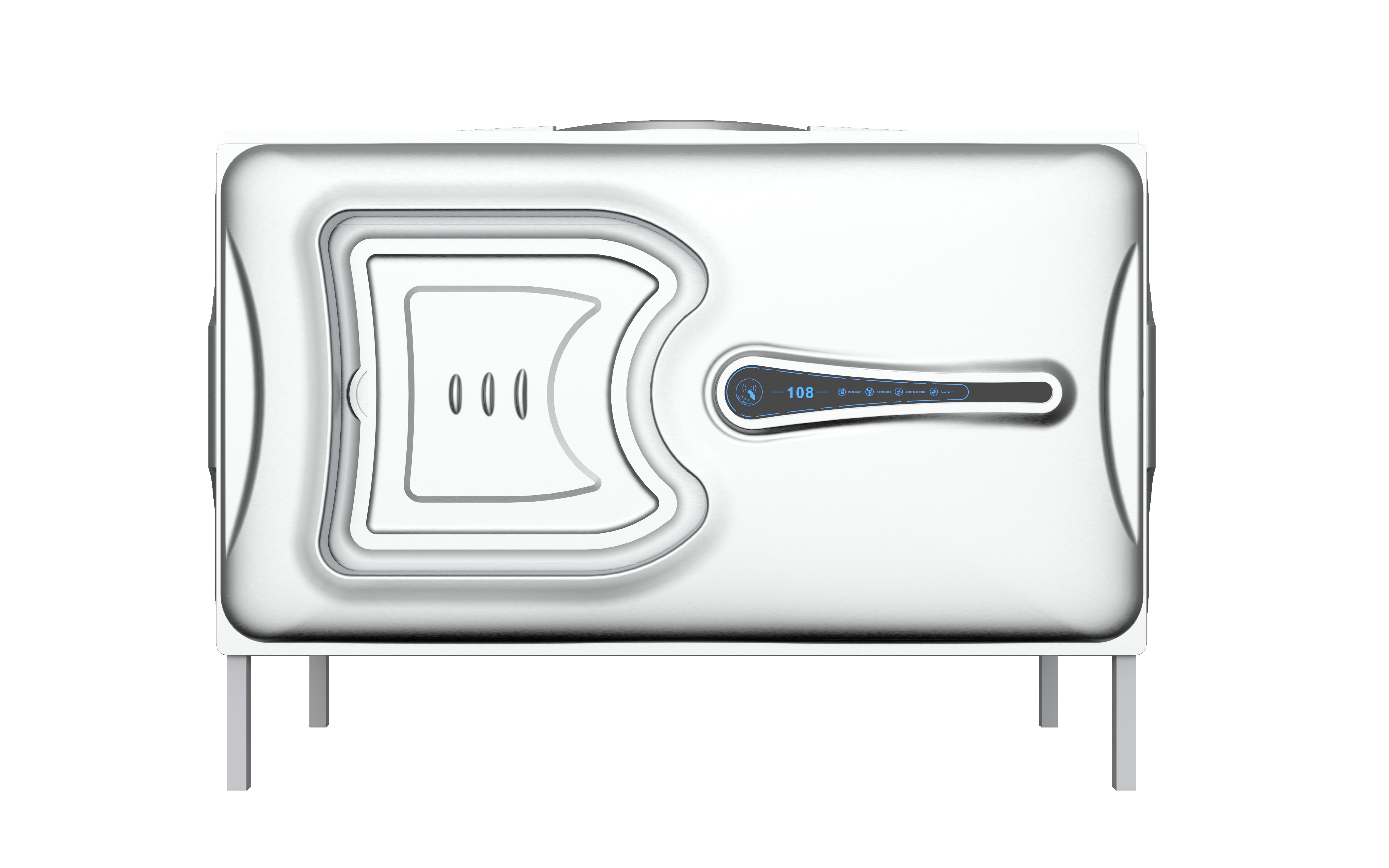 Single Bed Transverse Cabin/Pod, half door