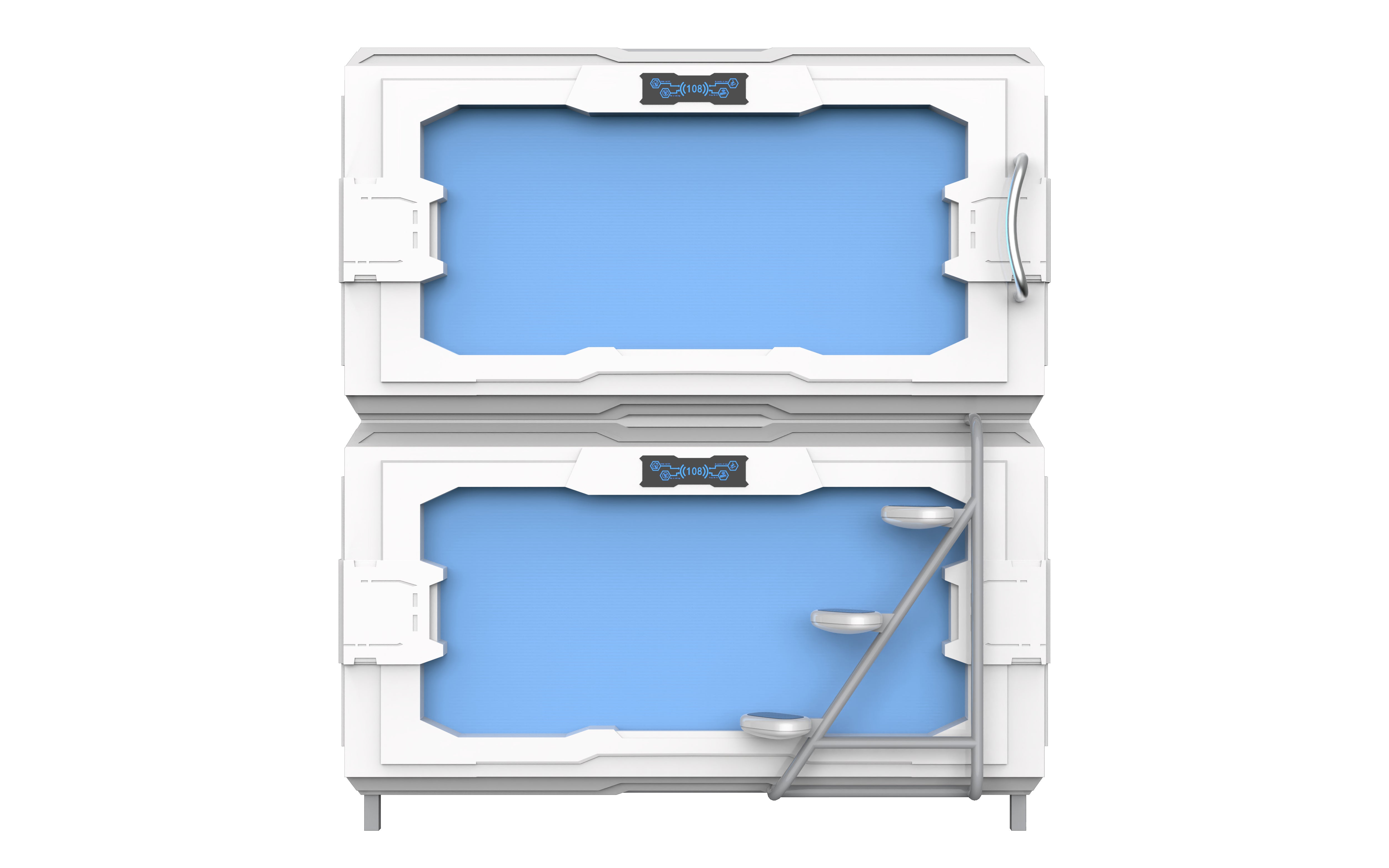 Double Bed Transverse Cabin/Pod