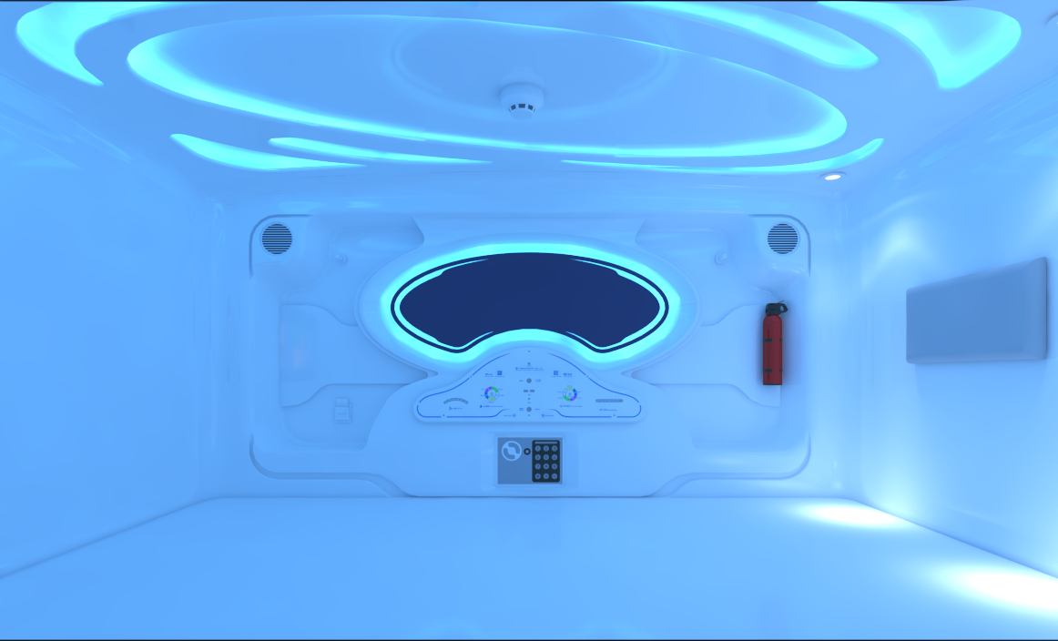 Double capsule bed-Horizontal