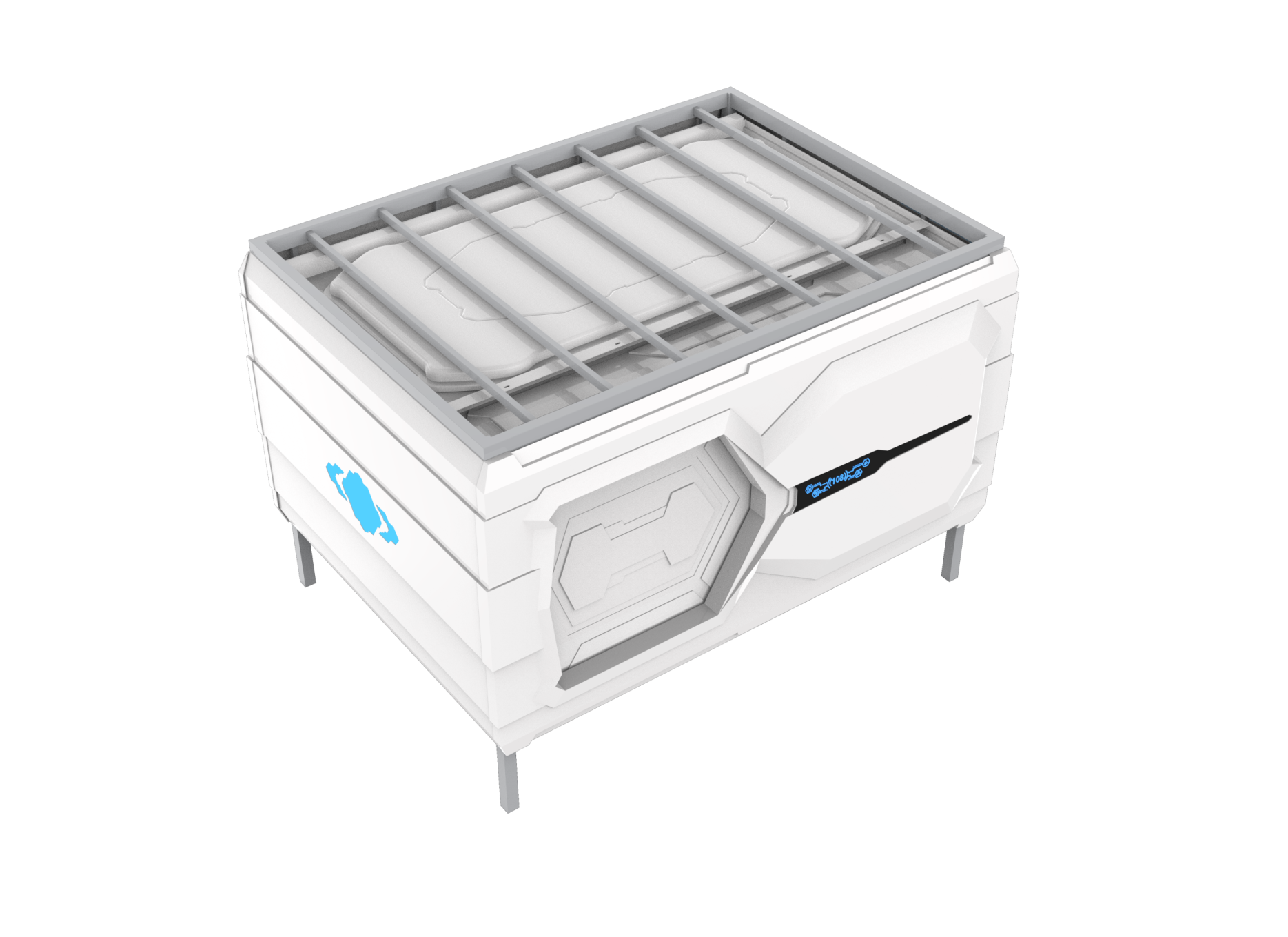 Single capsule bed-Horizontal