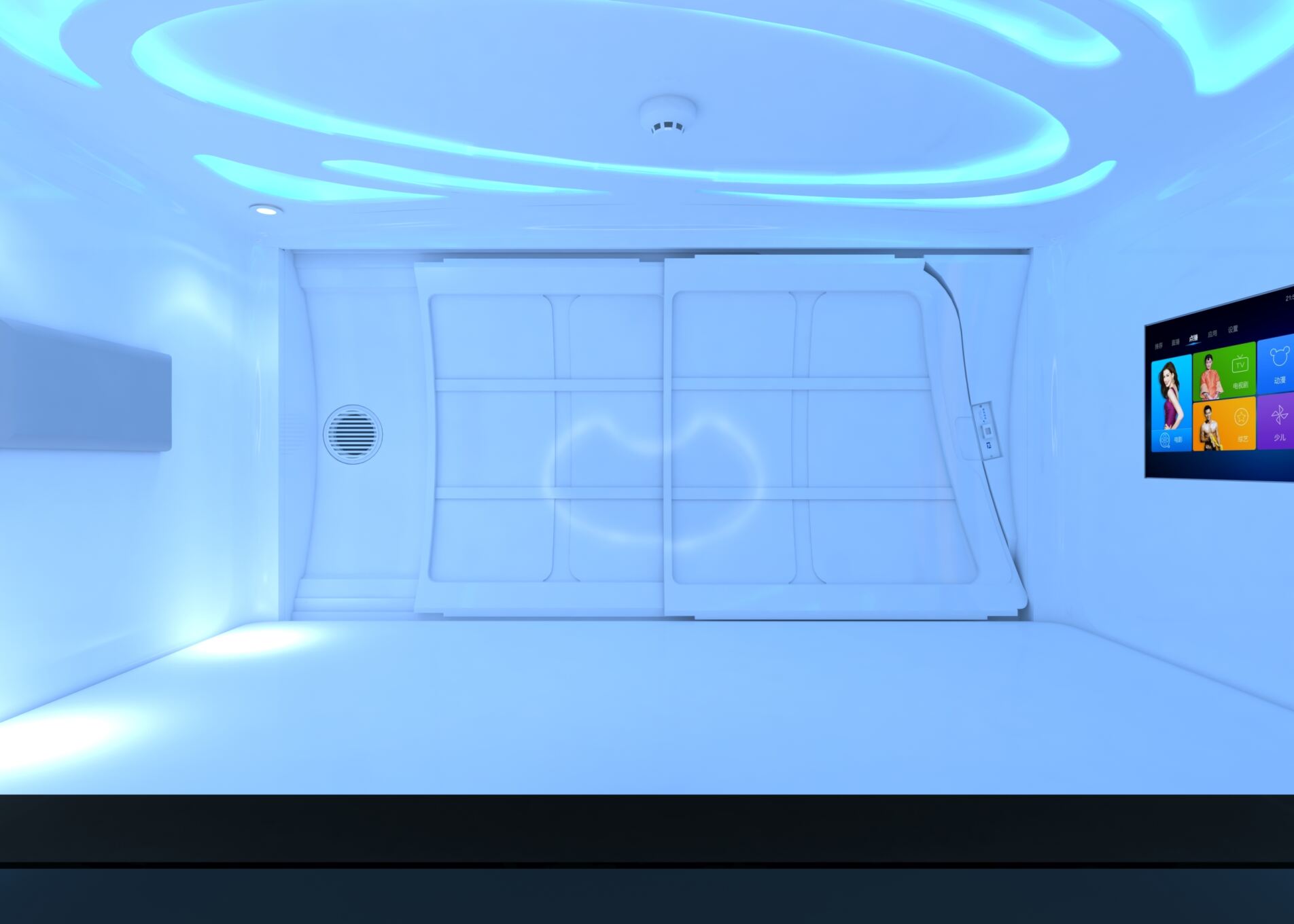 Double capsule bed-Horizontal