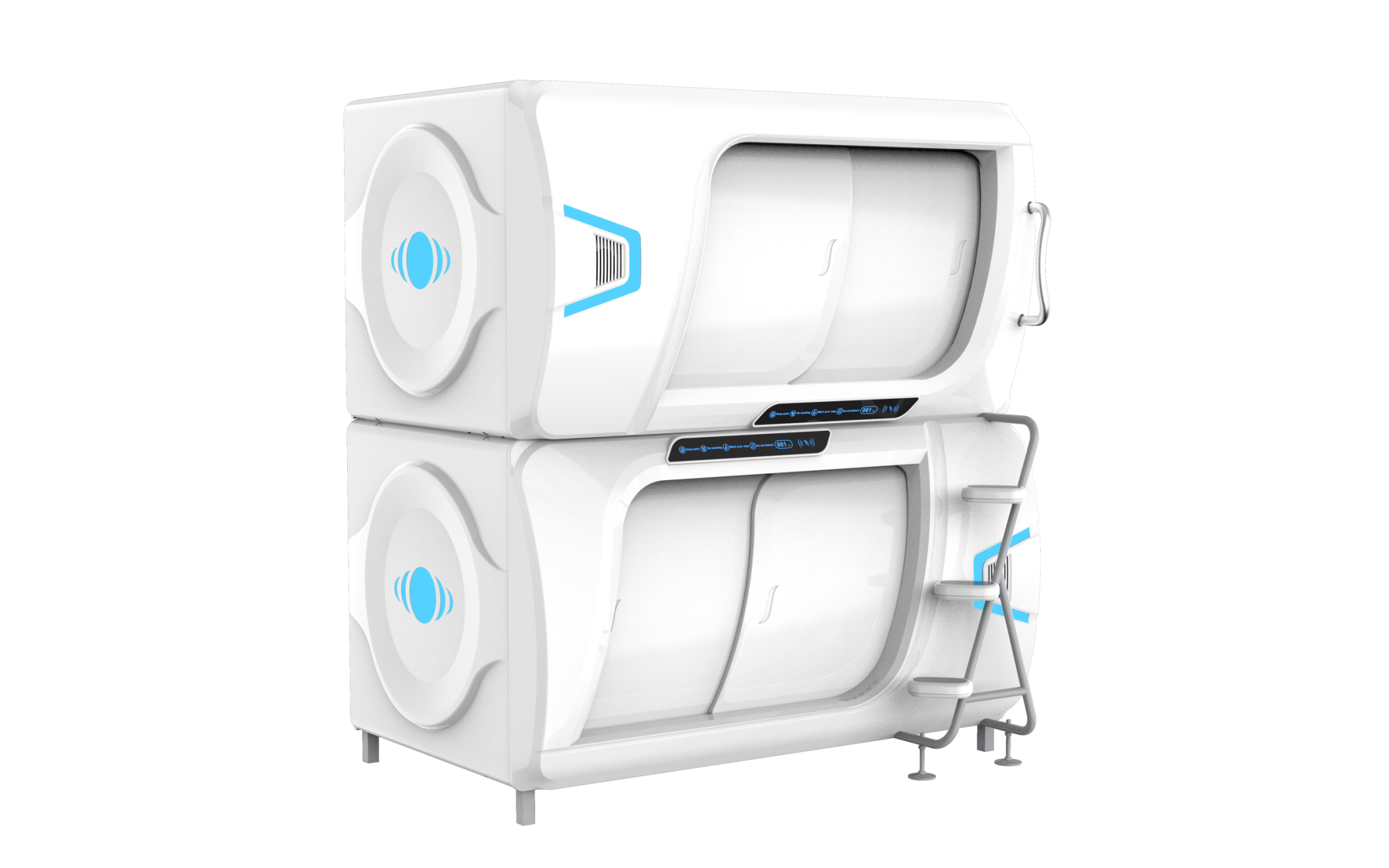 Double capsule bed-Horizontal